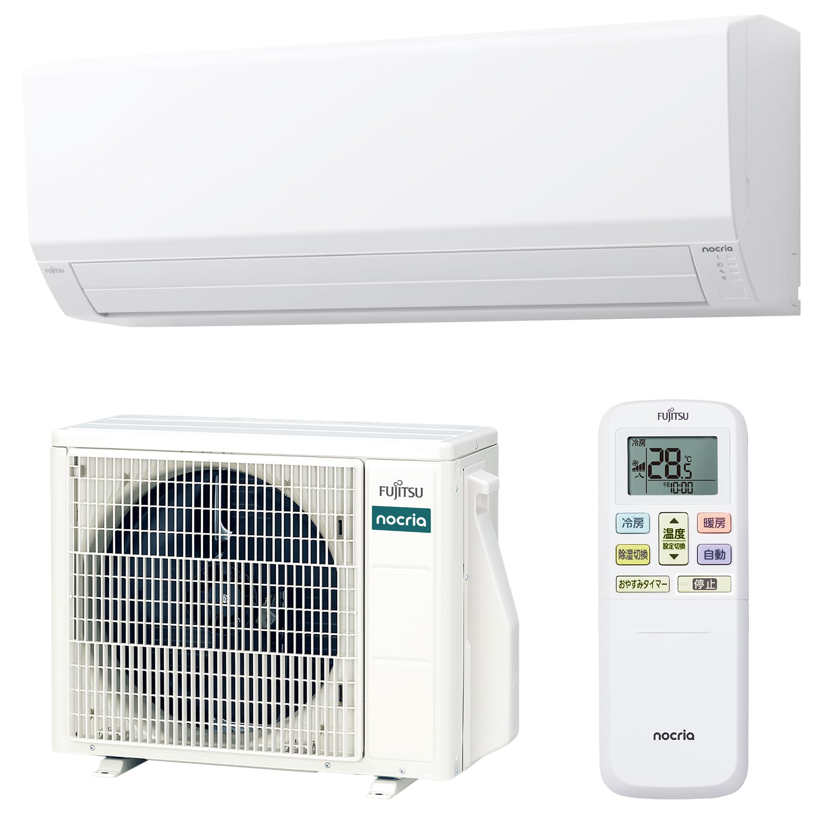 Amazon | ノクリア nocria エアコン 2024年 Vシリーズ AS-V364R-W［主