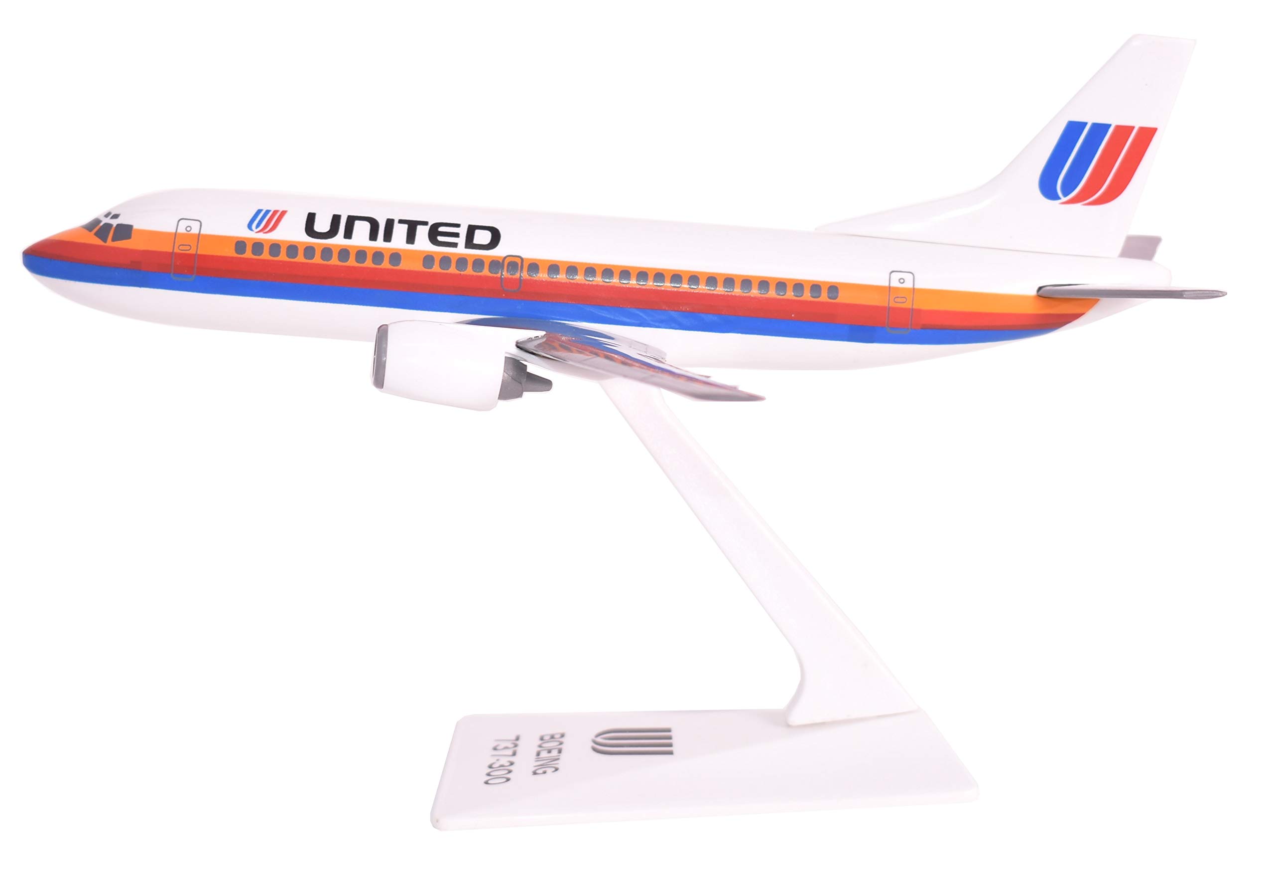 Amazon.com: Flight Miniatures United (76-93) 737-300 1:180 Scale