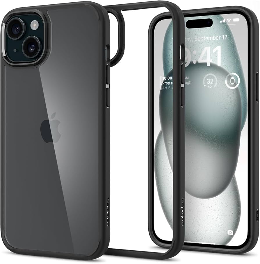Amazon.co.jp: Spigen 【創業18年の技術力】 iPhone 15 ケース クリア