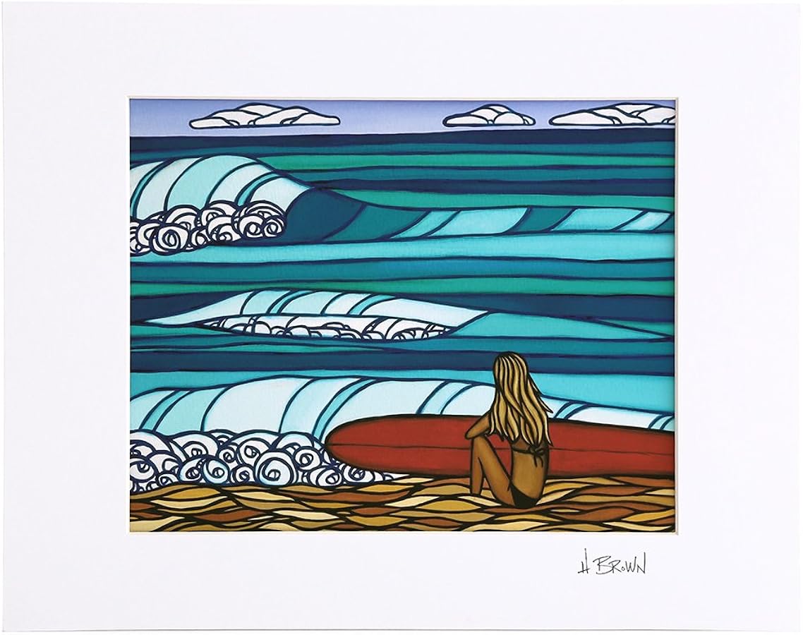 Amazon.co.jp: (ヘザーブラウン)HEATHER BROWN ART PRINT W35.6×H28