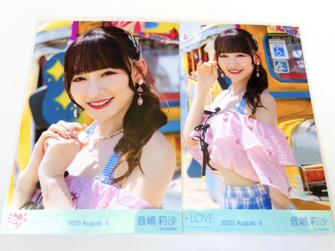 Amazon.co.jp: イコラブ 音嶋莉沙 ナツマトペ MV衣装 生写真