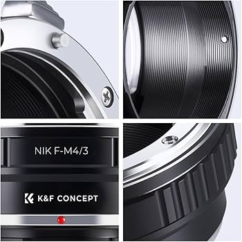 Amazon | K&F CONCEPT マウントアダプター ニコン対応 Fマウント