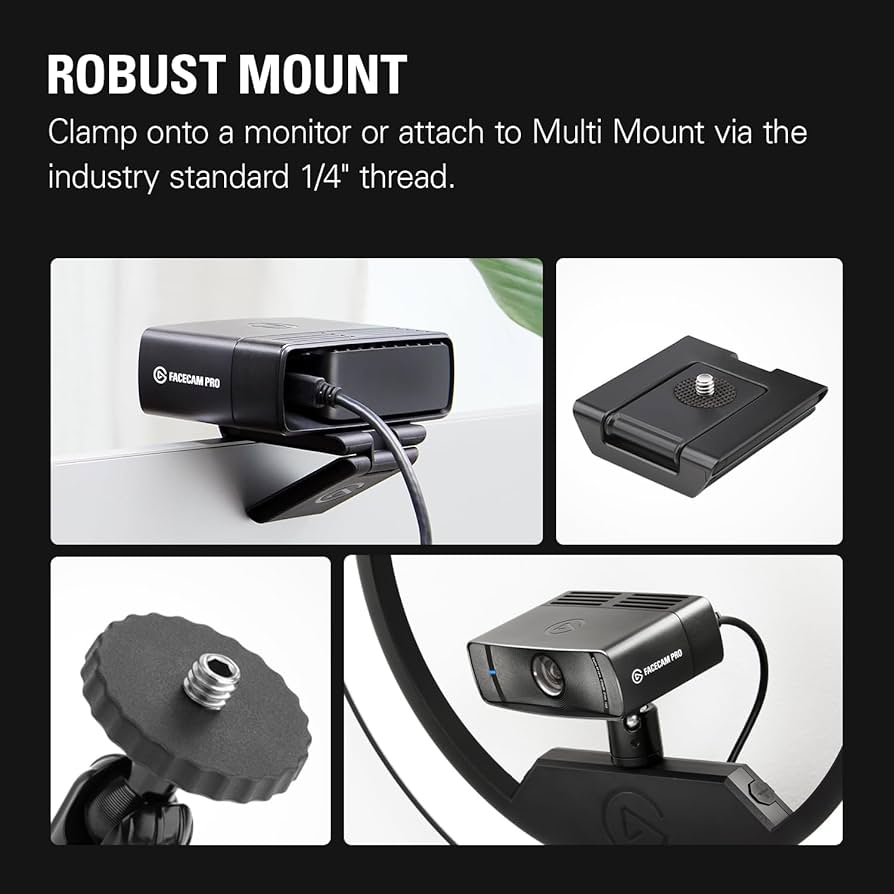 Amazon.co.jp: Elgato Facecam Pro, ライブ配信用 4K60 Ultra HDウェブ