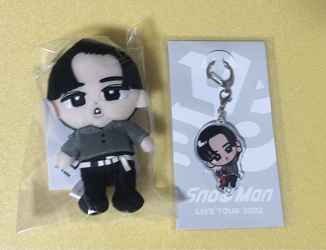 Amazon.co.jp: SnowMan 目黒蓮 すのチル ぬいぐるみ アクリル