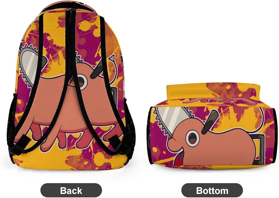 Amazon.co.jp: チェンソーマン デンジ ポチタ 双肩バッグ リュック