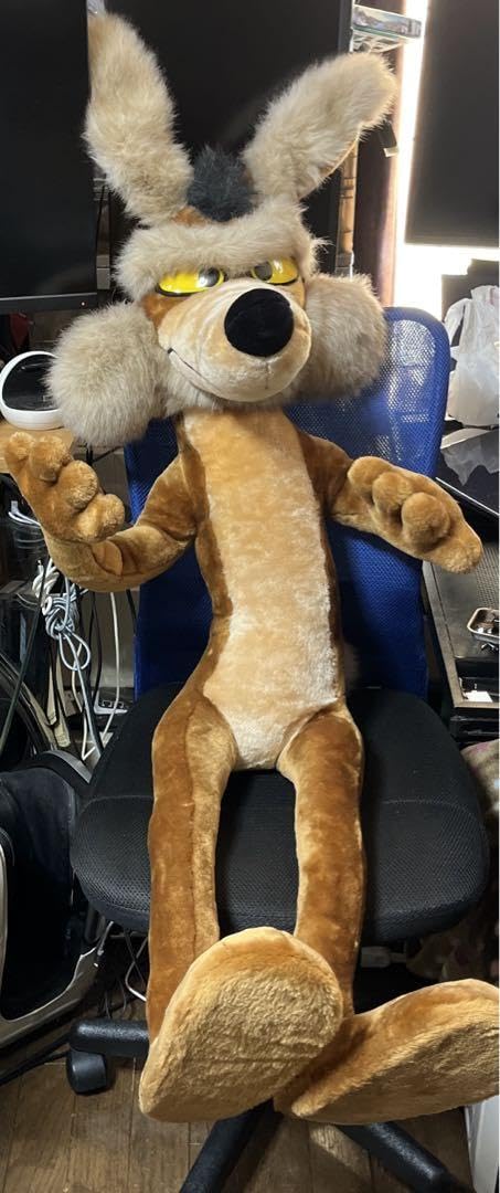 ワイリー・コヨーテ ぬいぐるみ ビンテージ90sタグ付き ワイリー