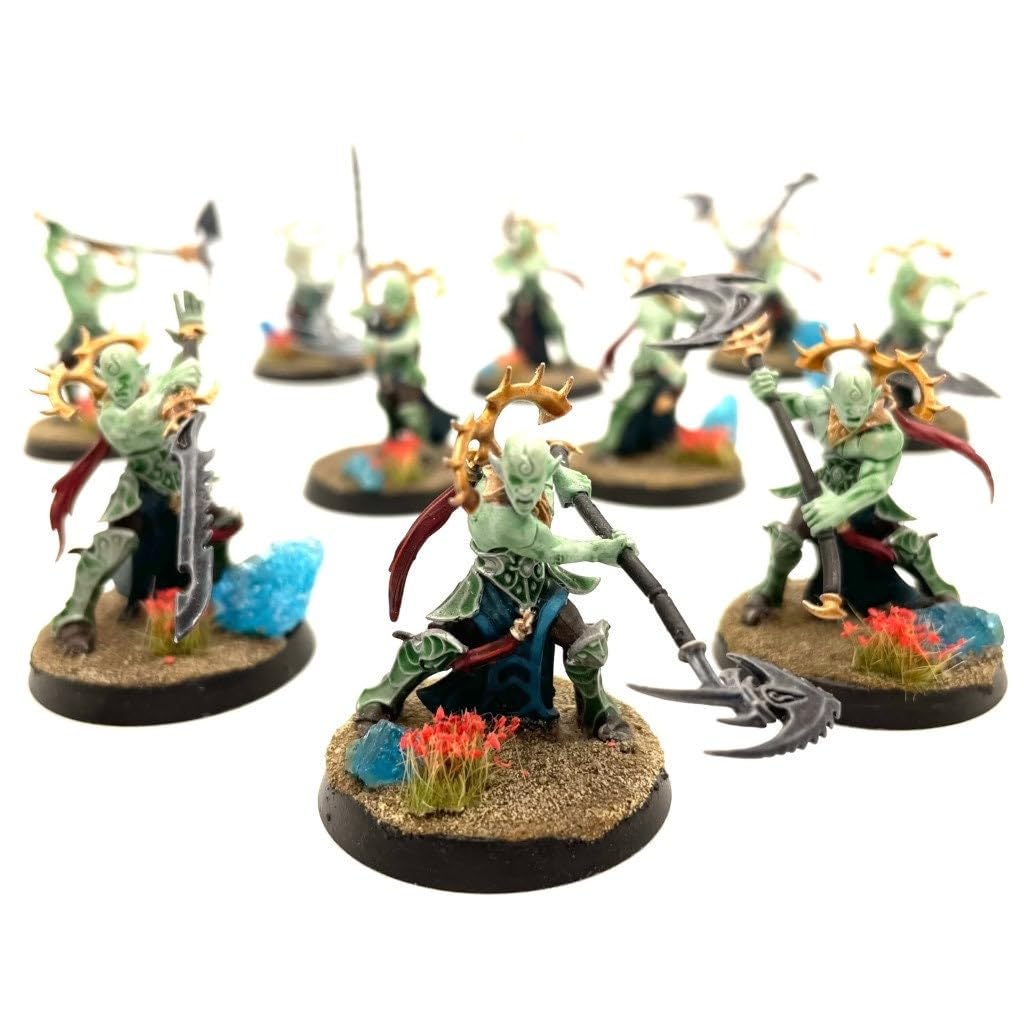 Amazon.com: Idoneth Deepkin Namarti Thralls 10 Painted Miniatures