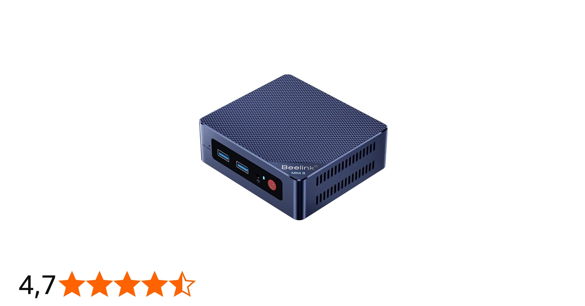 Mini Pc Mini S Processador Intel Alder Lake N95 de 12ª Geração