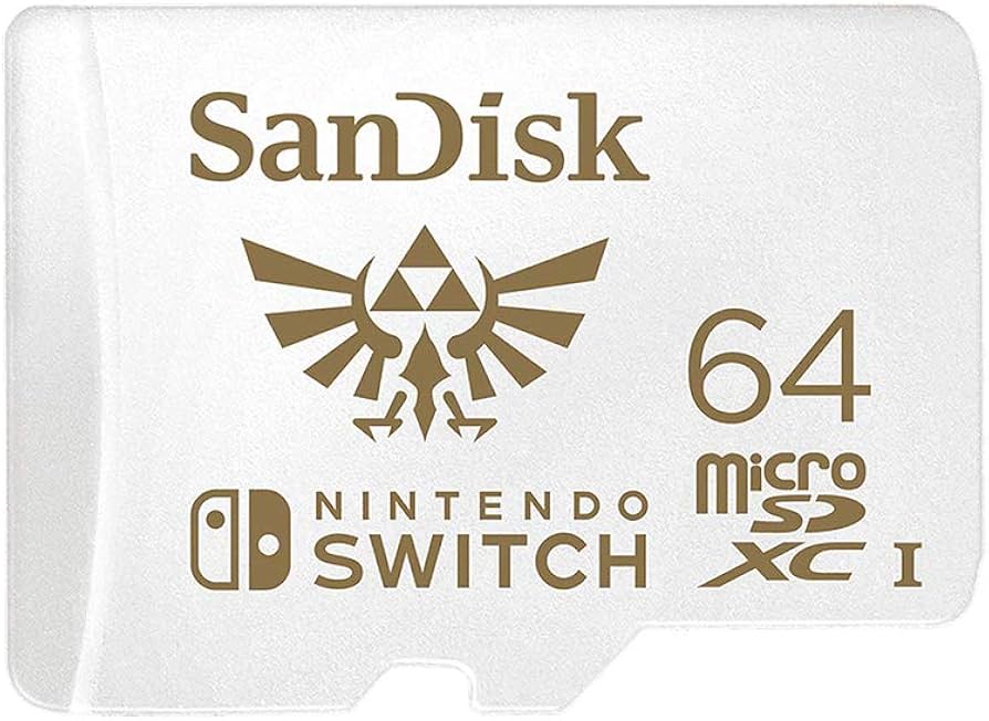 Amazon.com: SanDisk 64GB microSDXC UHS-I card for Nintendo Switch