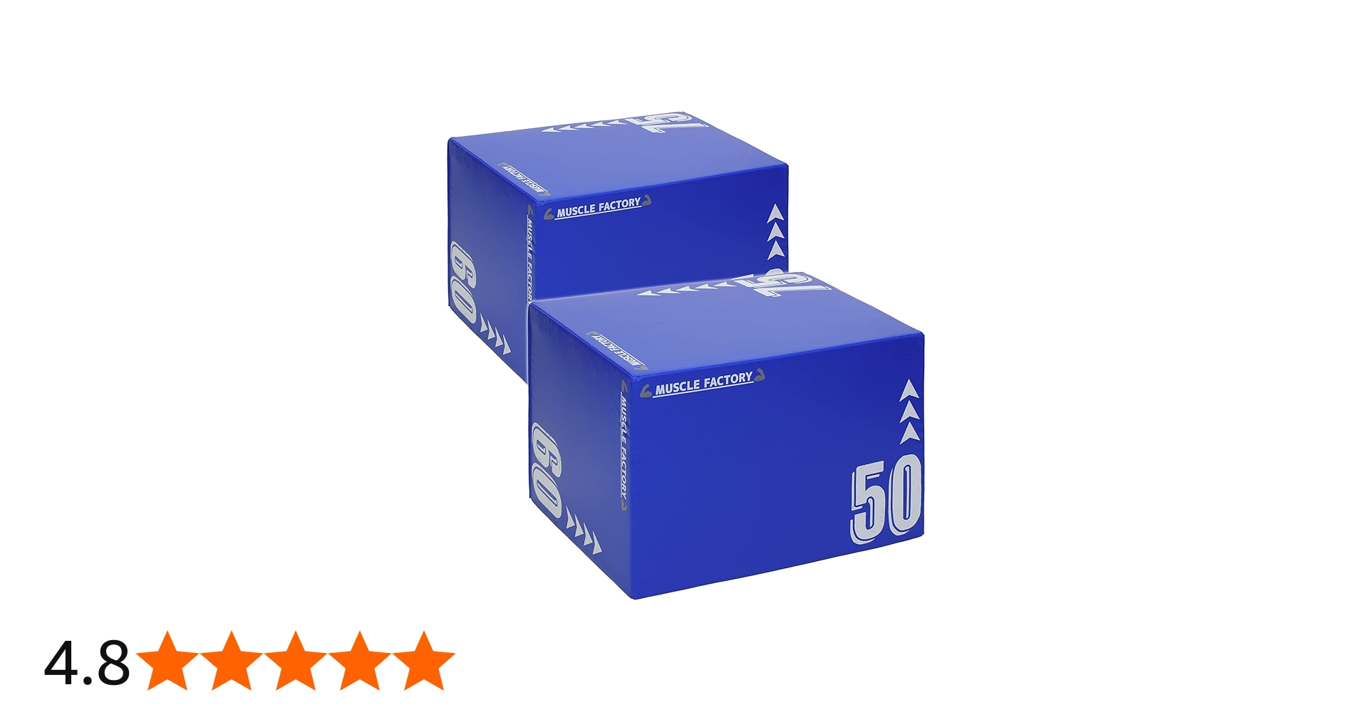 Amazon | MUSCLE FACTORY プライオボックス ソフト 50×60×75cm