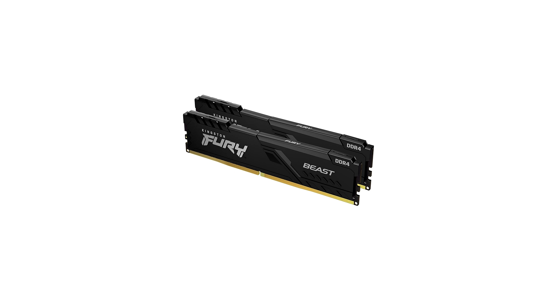 Kingston Fury Beast 16GB (2x8GB) 3600MHz DDR4 CL17 Desktop Memory