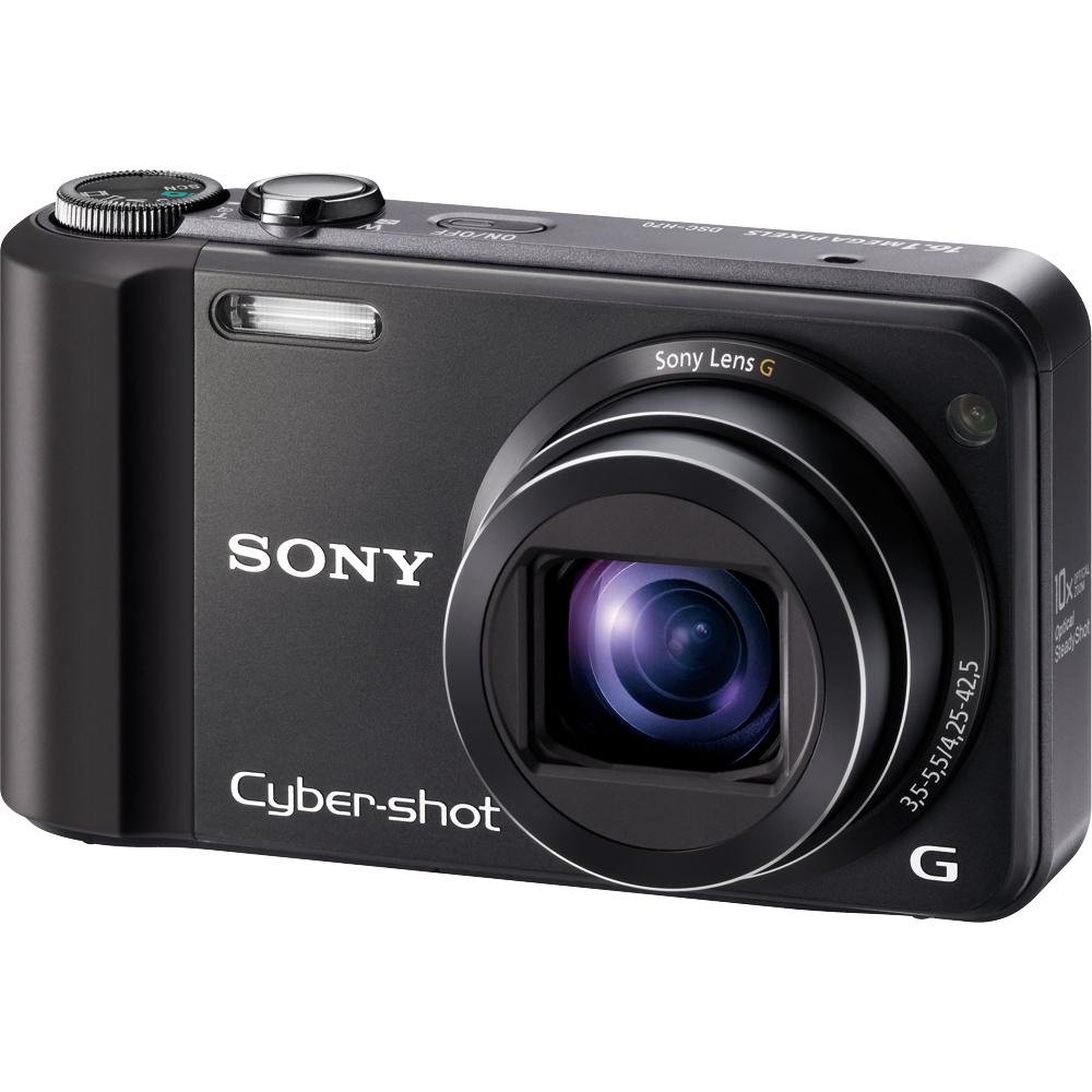 Sony Câmera digital Cyber-Shot DSC-H70 de 16,1 MP com lente G de