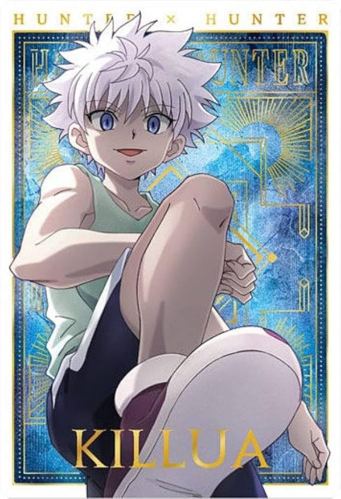 HUNTER×HUNTER旧 カードコレクションL No.7 キルア レア 初期 HUNTER