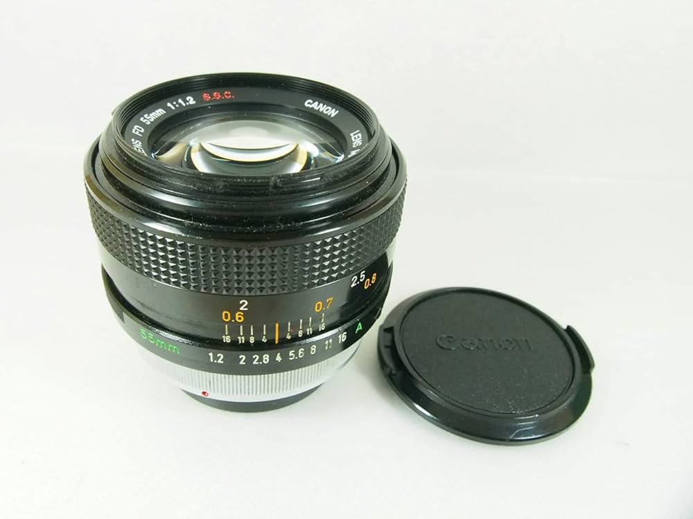 Amazon.co.jp: Canon MF Lens FD 55mm F1.2 S.S.C. : Electronics