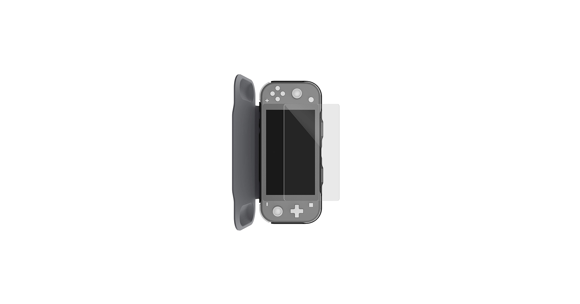 Amazon.com: Surge Nintendo Switch Lite Flip Cover Case - Grey