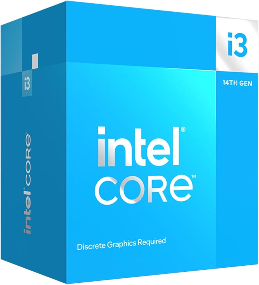 Amazon | Intel Core i3-14100F デスクトッププロセッサー 4コア (4 P