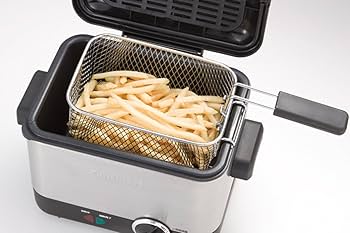 Amazon.co.jp: クイジナート 電気フライヤー バスケット付 ブラック