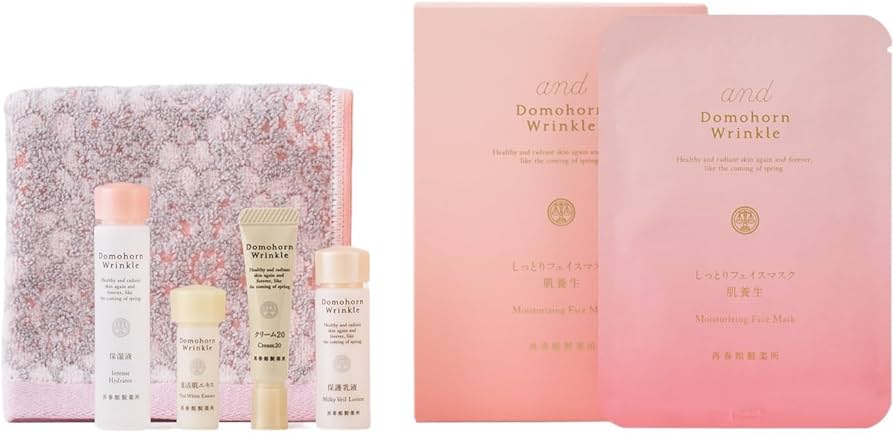 Amazon.co.jp: 【Amazon.co.jp限定】ドモホルンリンクル 基本4点1週間