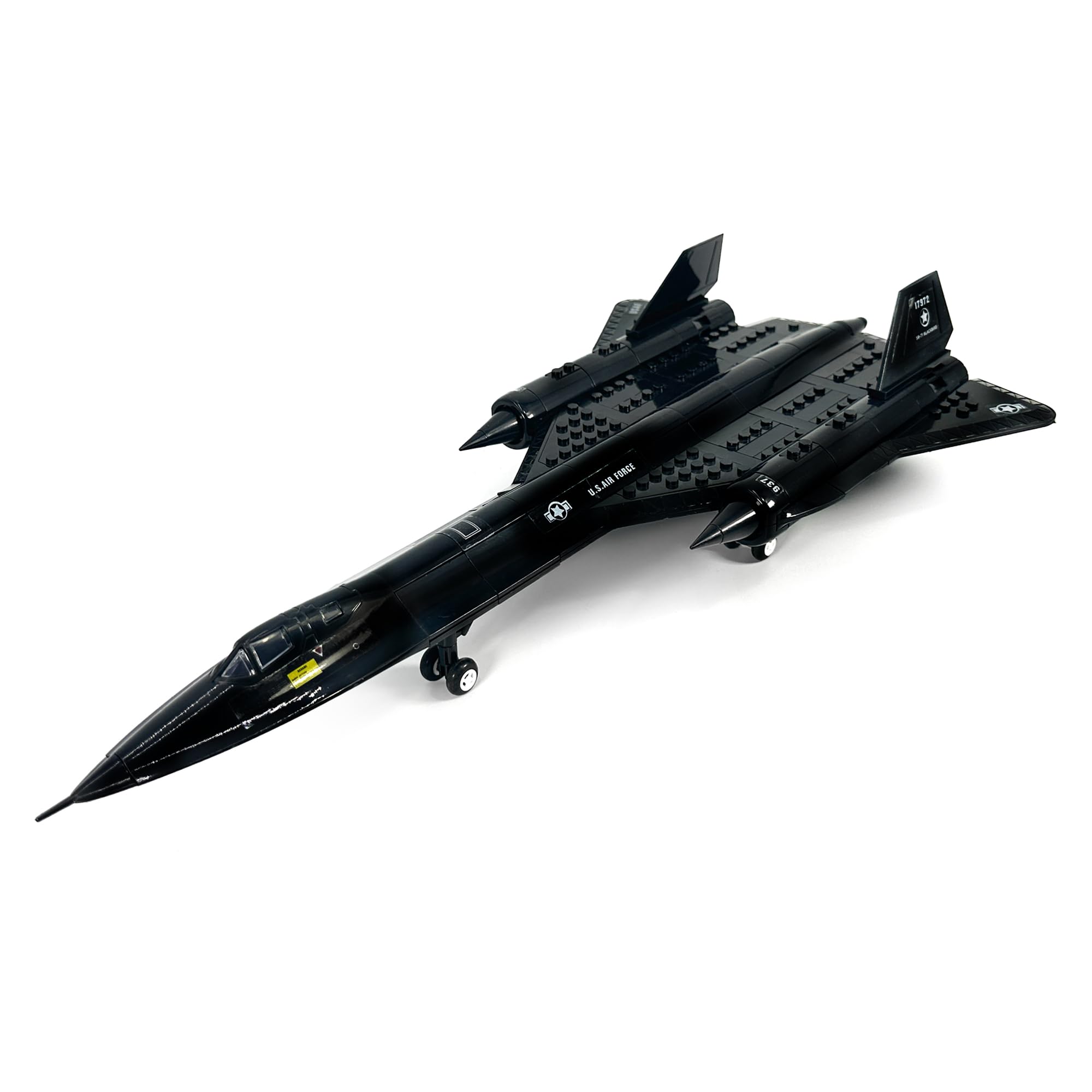 Amazon.com: General Jim's SR-71 Blackbird Building Set – 183-Piece