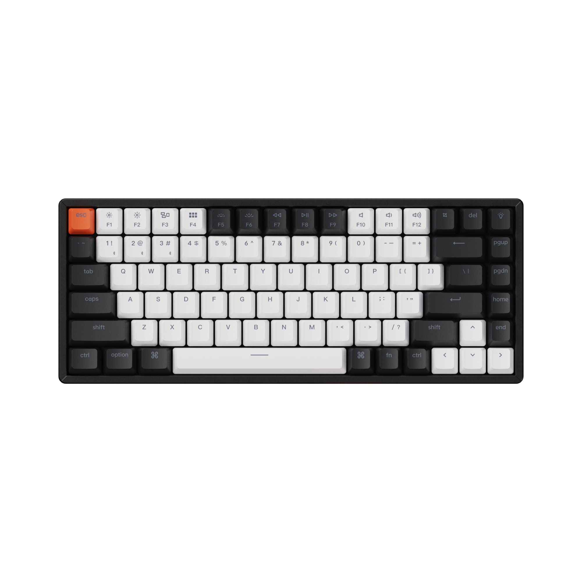 Amazon.com: Keychron K2 75% Layout 84 Keys Hot-swappable Bluetooth