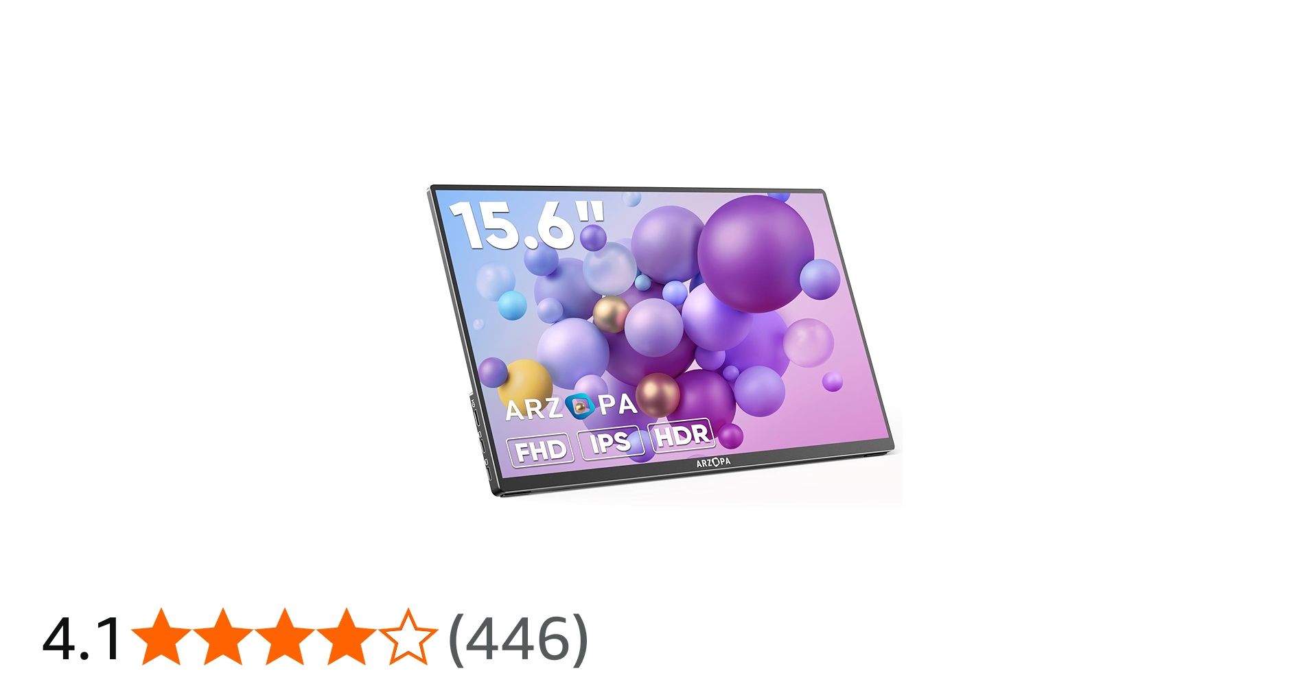 Amazon.co.jp: モバイルモニター 15.6インチ ARZOPA ポータブル