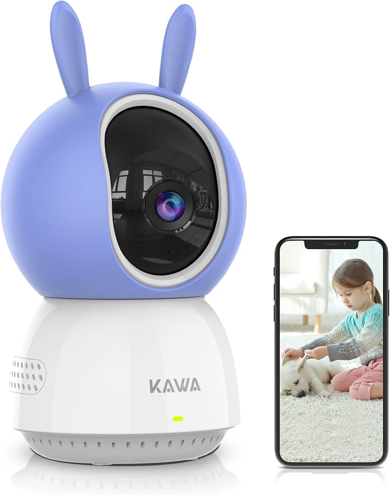 Amazon.co.jp: KAWA ペットカメラ 見守りカメラ ネットワークカメラ