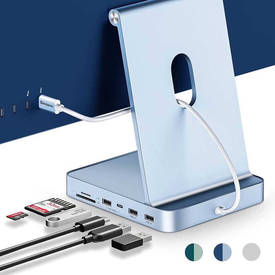 Amazon.co.jp: Minisopuru USB C ハブ iMac 24 インチ 2021/2023/2024