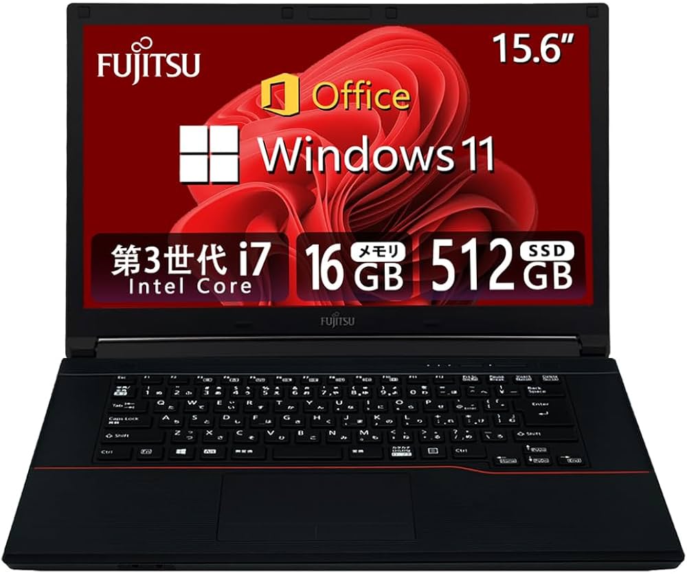 Amazon.co.jp: 【整備済み品】 【CPU:第3世代Core-i7】富士通 ノートPC