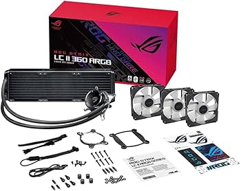 Amazon.co.jp: ASUSTek ROG STRIX LC II 360 ARGB 簡易水冷CPUクーラー