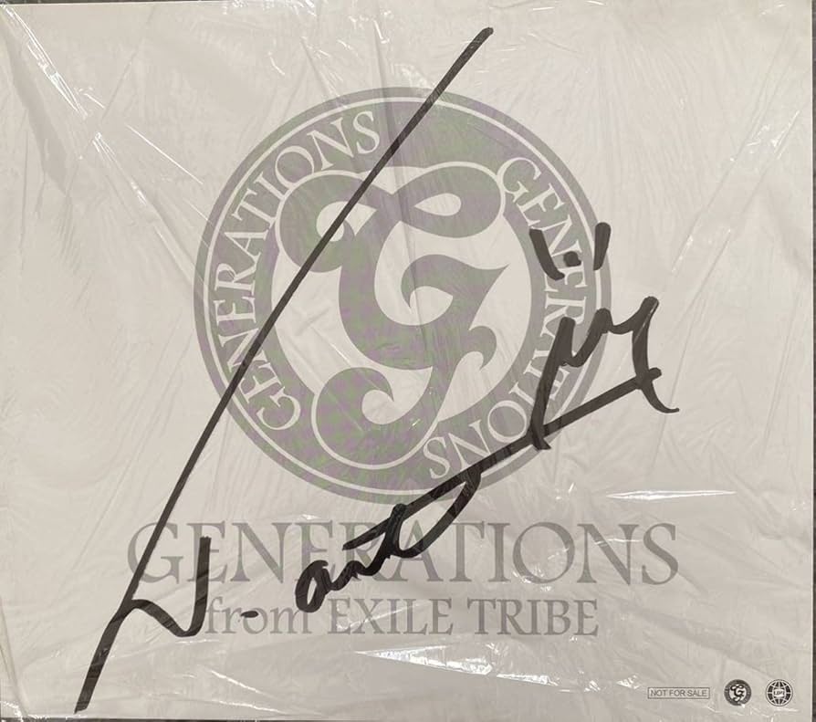 Amazon.co.jp: 小森 隼 GENERATIONS EXILE mobile限定 本人直筆サイン