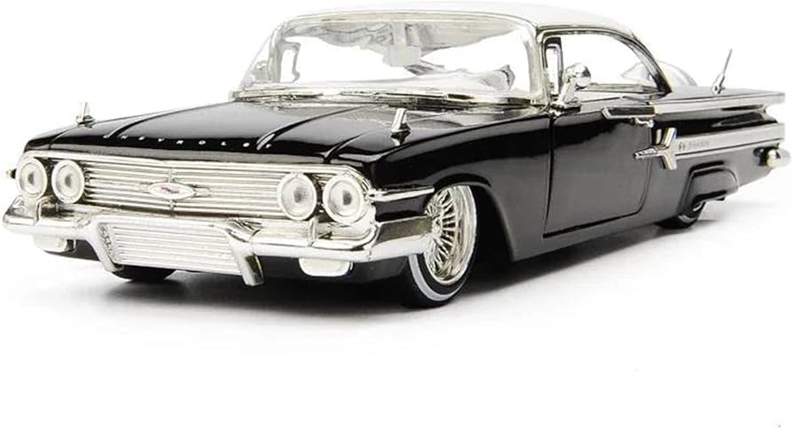 Amazon.co.jp: スケールモデル車両 1:24 シボレーインパラ 1960