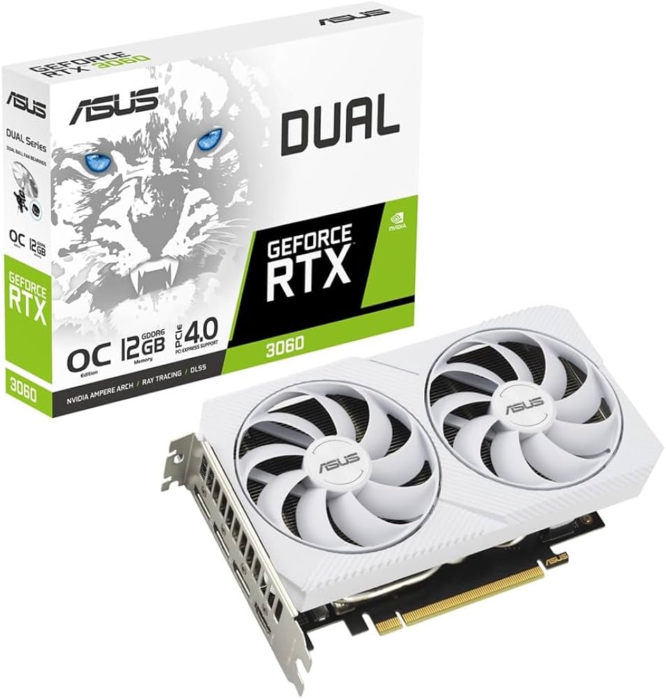 Amazon | ASUS デュアル GeForce RTX TM 3060 ホワイト OC