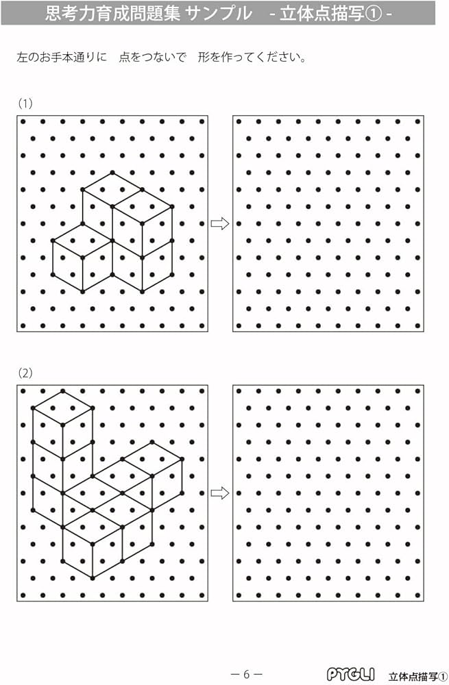 思考力育成問題集03立体点描写1 (ピグマリオン|PYGLIシリーズ|中学校