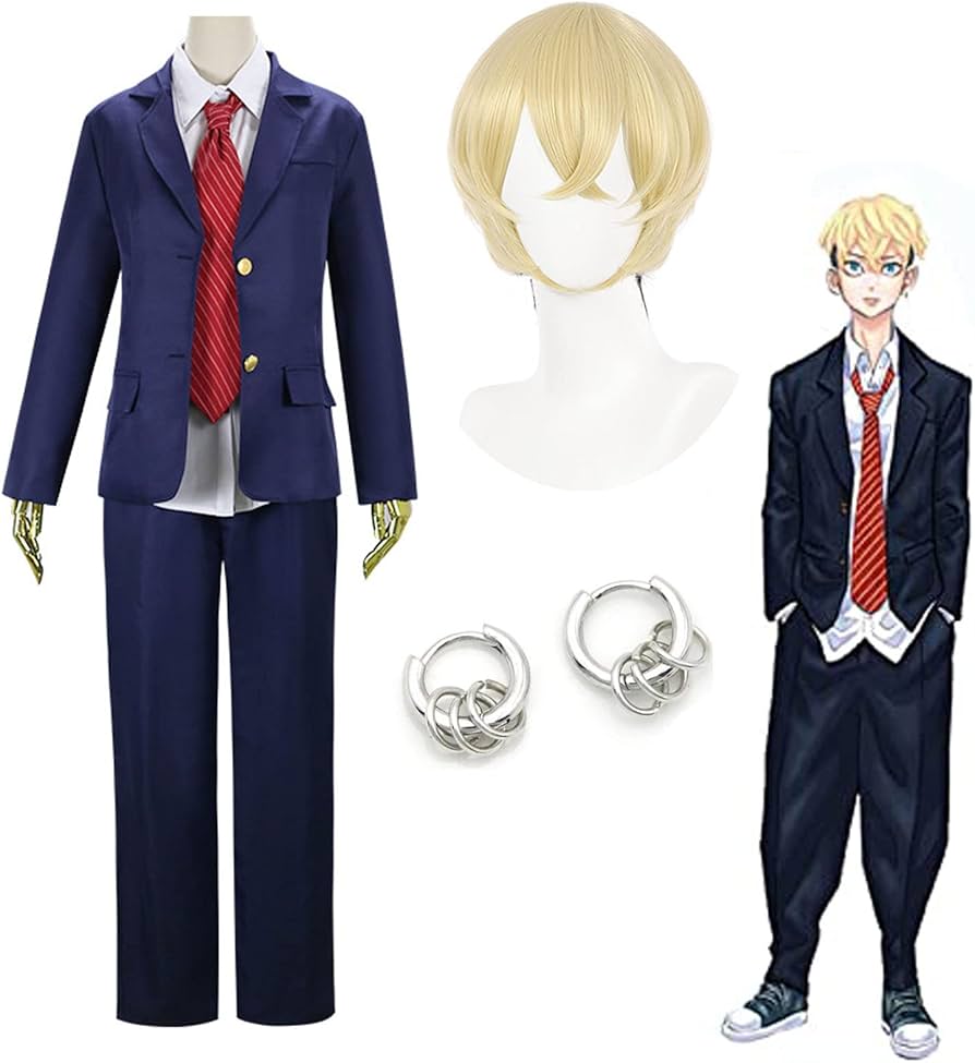 Amazon.co.jp: 東京リベンジャーズ 松野千冬 場地圭介 コスプレ衣装