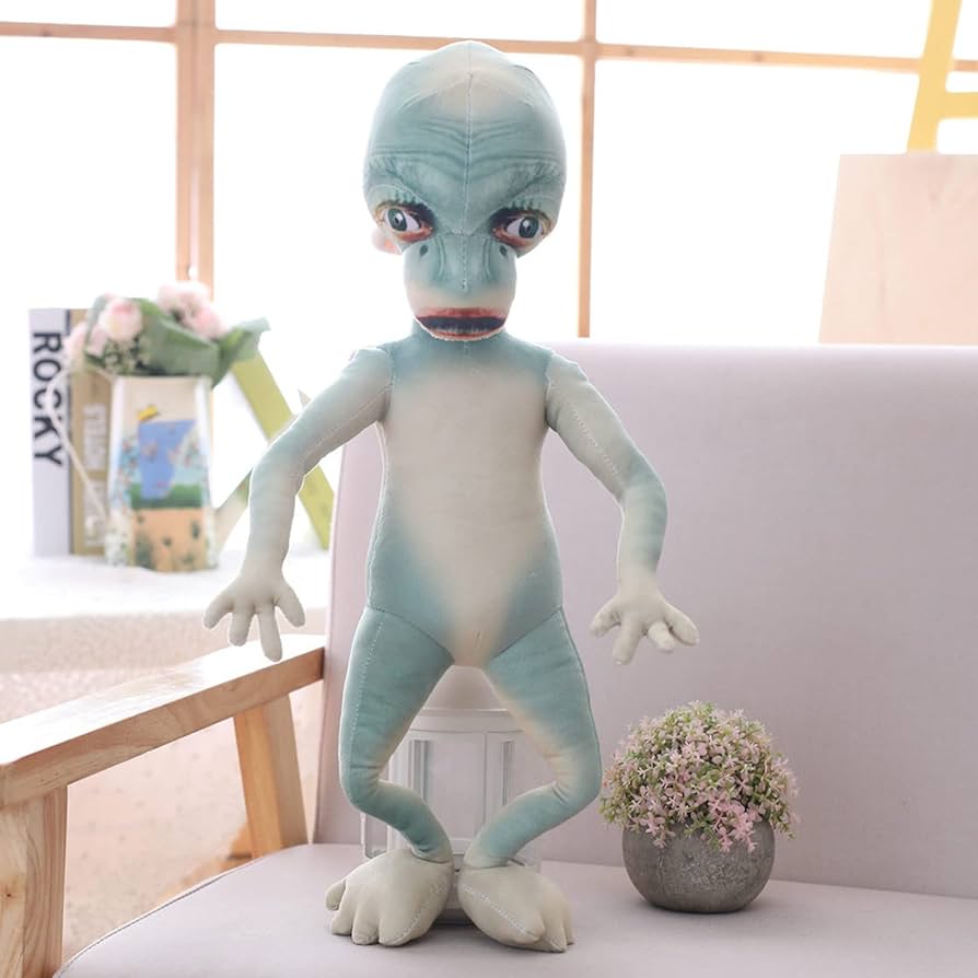 Amazon.co.jp: [ハウスXIN] 抱き枕 ぬいぐるみ 特大 楽天 宇宙人 80cm