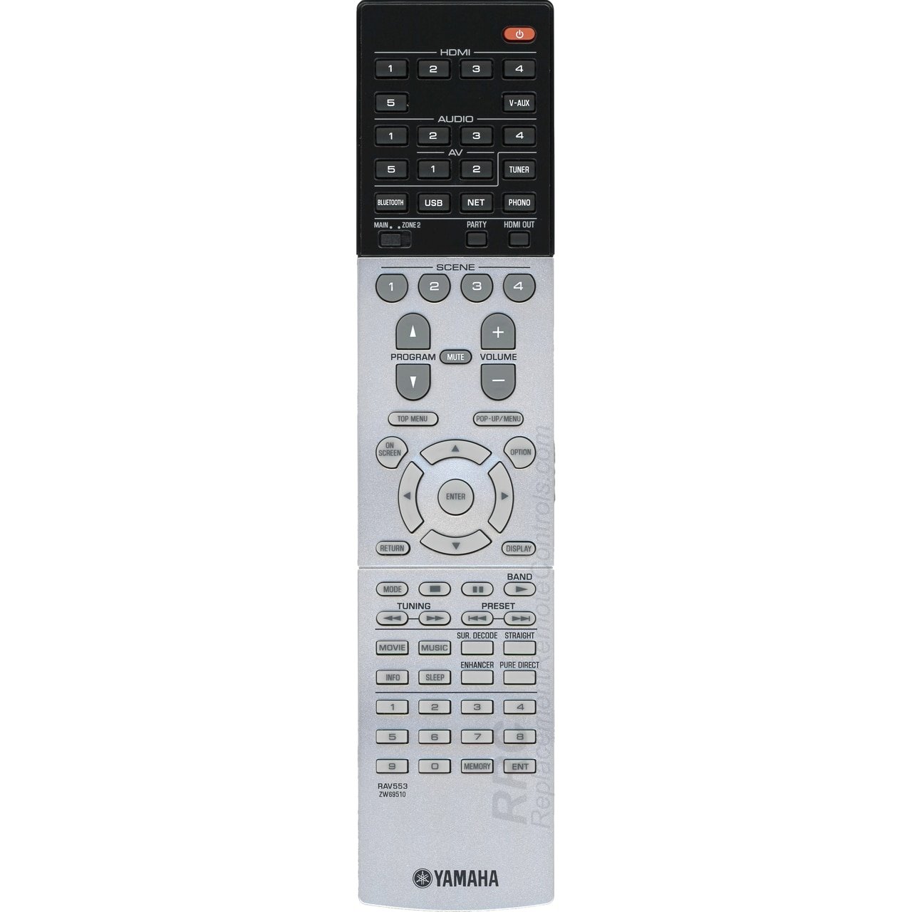 Amazon.com: Yamaha RAV553 AV Receiver Remote Control for RX-A770