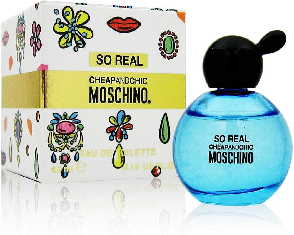 Amazon.com: MOSCHINO So Real Cheap And Chic EDT 0.16 oz (4.9 ml) (w)