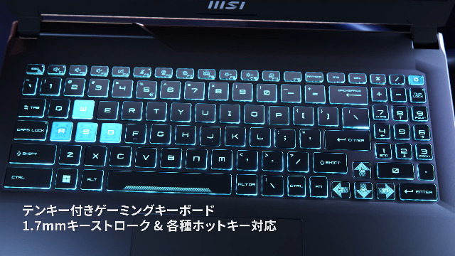 Amazon.co.jp: MSI ゲーミング ノートPC Cyborg 15 【Core i7 & NVIDIA