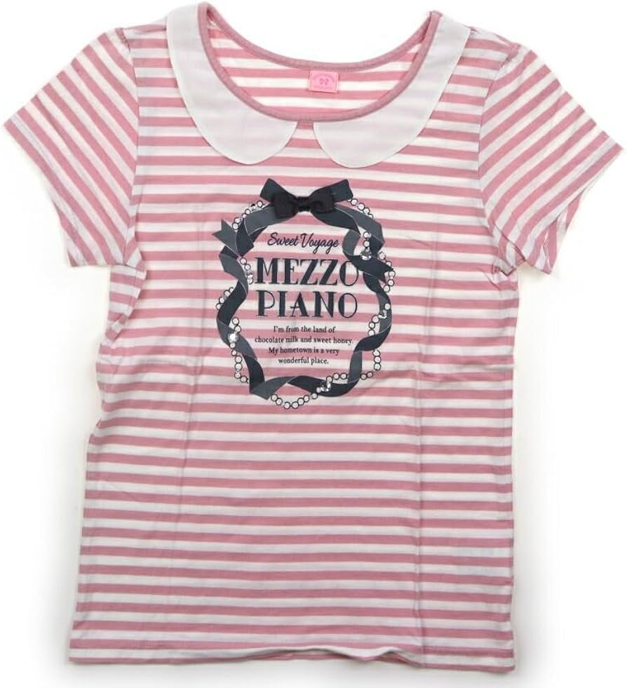 Amazon.co.jp: メゾピアノ mezzo piano Tシャツカットソー 160サイズ
