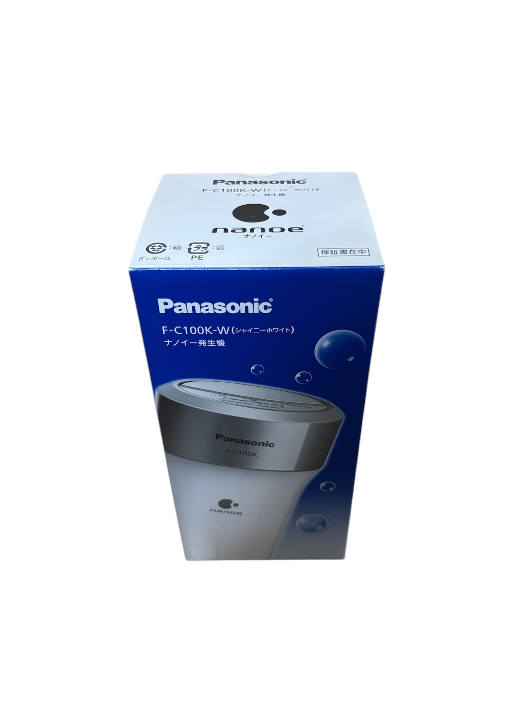 Amazon | パナソニック 車載用空気清浄機 ナノイー発生器 ホワイト F