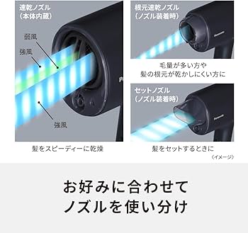 Amazon.co.jp: パナソニック ヘアドライヤー ナノケア 高浸透ナノイー