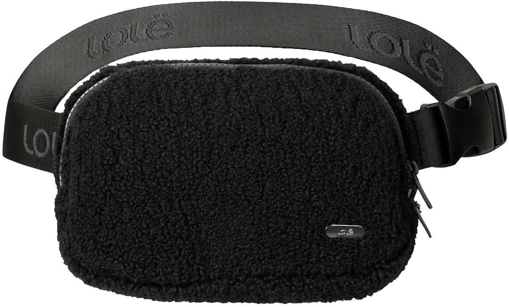 Amazon.com: LOLË Lole - Sherpa Belt Bag, Unisex, Black, Black