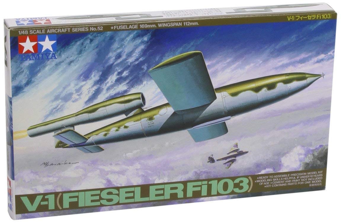 Amazon | タミヤ(TAMIYA) 1/48 傑作機シリーズ No.52 ドイツ空軍 V-1