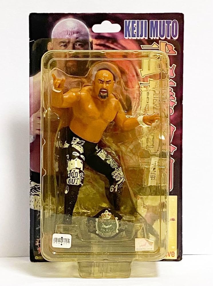 Amazon.co.jp: 武藤敬司 フィギュア キャラプロ 全日本プロレス : おもちゃ