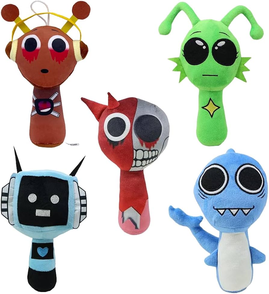 Amazon.co.jp: スプランキー ぬいぐるみ 人形 ドール 5体セット