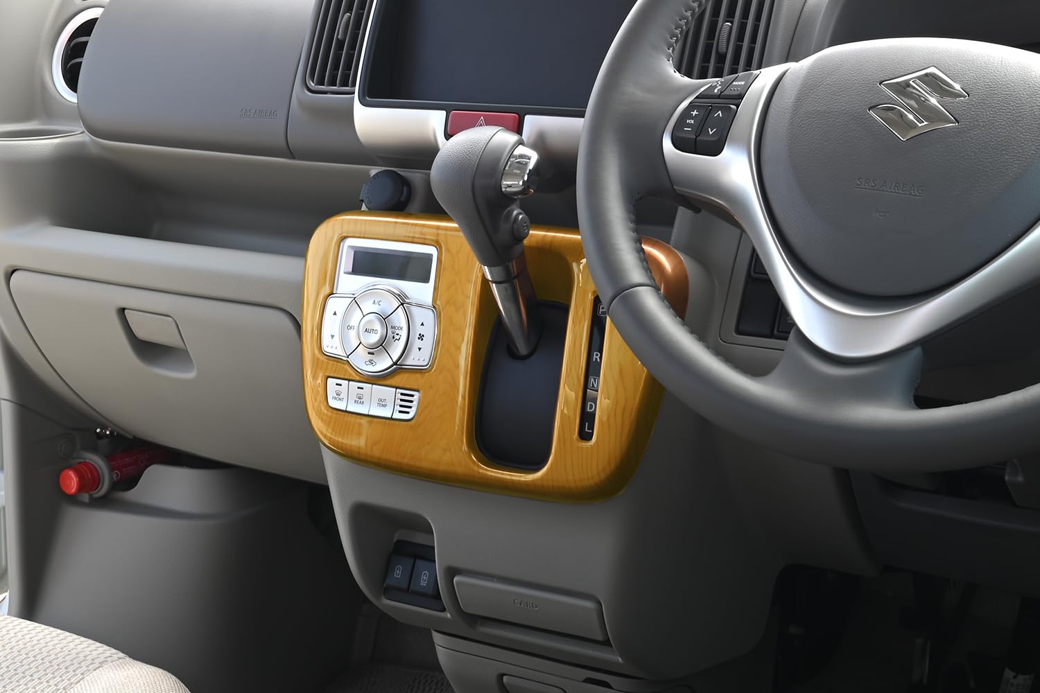 DA17Wエブリイ 限定一点 液晶反転レインボー エアコンスイッチパネル