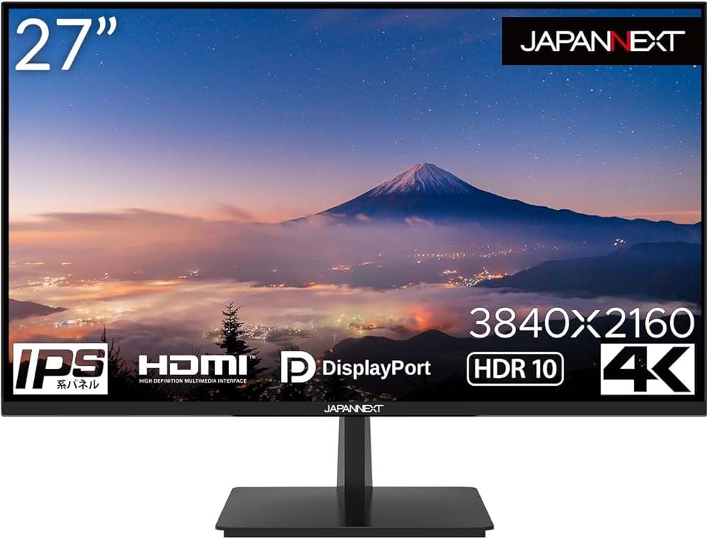 Amazon.co.jp: JAPANNEXT 27インチ モニター 4K UHD 3840x2160解像度