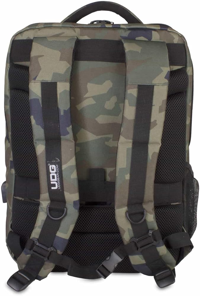 Amazon.co.jp: UDG Ultimate Backpack Slim Black Camo/Orange Inside