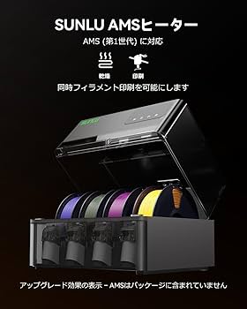 Bambulab p1s + SUNLU AMSヒーター Bambulab p1s + SUNLU AMSヒーター