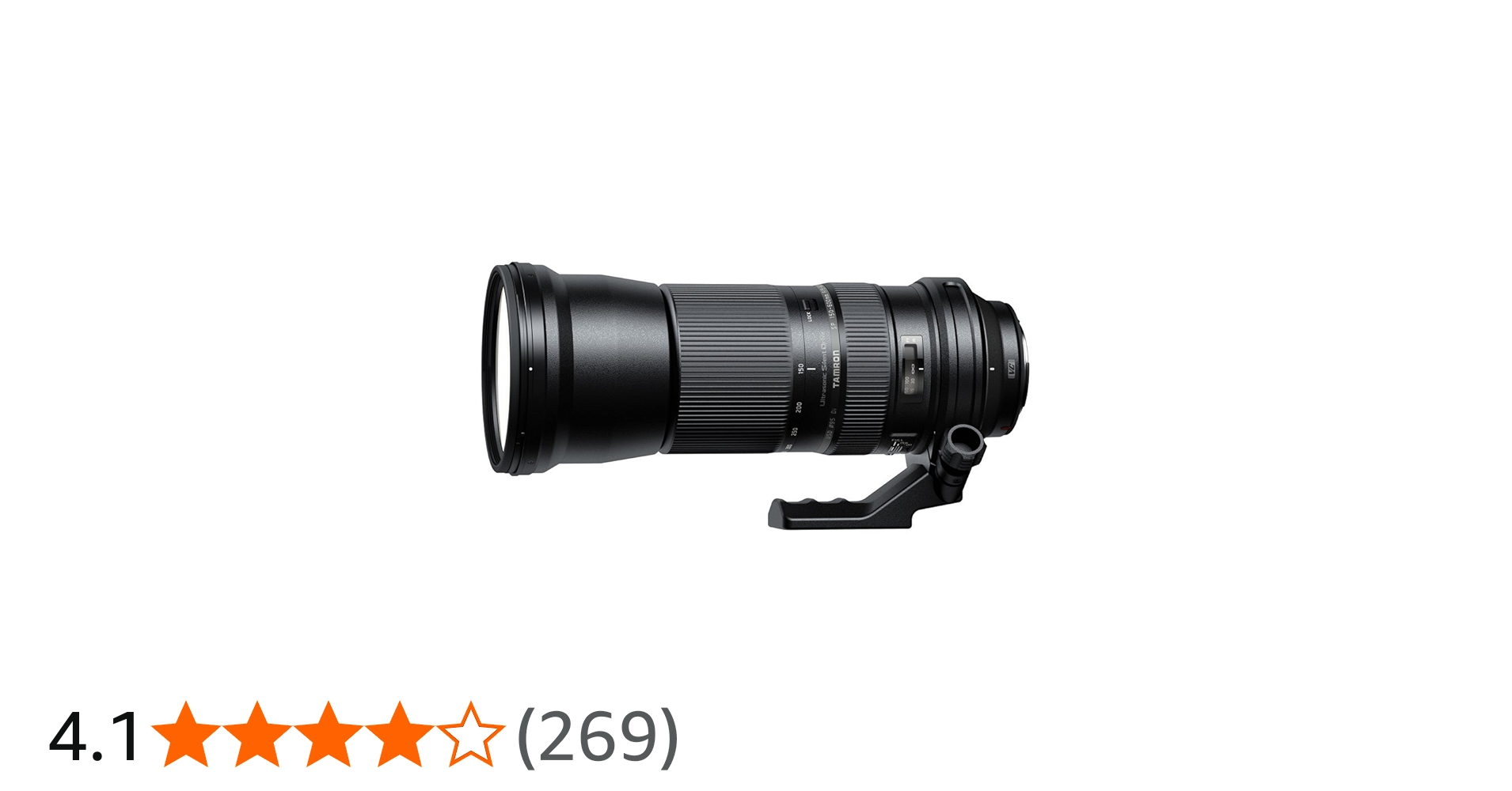 Tamron A011E 150-600mm F/5-6.3 VC USD Di Lens for Canon, Black